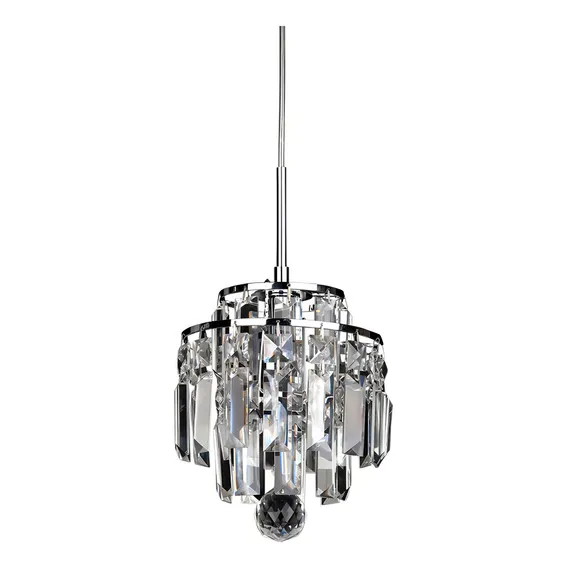 Pendente Cristal Kri Hu2105 Transparente 1g9 18cm Bella Foto 1