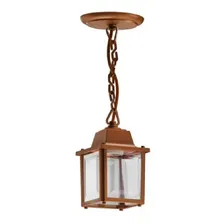 Pendente Externo Vintage Externo Retro Colonial Retro Cobre 110v/220v Foto mini 1