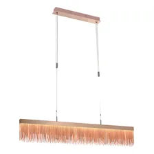 Pendente Led De Metal Voile 20cmx3cmx120cm Bella Dfwt Foto mini 1