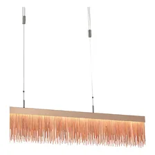 Pendente Led De Metal Voile 20cmx3cmx120cm Bella Dfwt Foto mini 2
