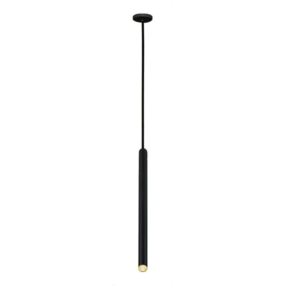Pendente Orion Tubo Preto 40cm 3w 2700k Interlight 6124-pm Foto 1