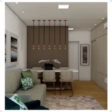 Pendente Retro Luminária Teto Lustre Soquete E27 Com Lâmpada Estrutura Cobre 110v Foto mini  3