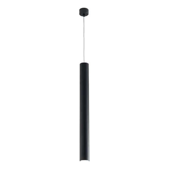 Pendente Tubo Tubeto Sala 4 X 40cm Preto Inovartte Inl44 110v/220v Foto 1