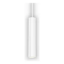Pendente Tubolare 30cm Branco Mini Dicroica P/1xgu10 Foto  mini 1