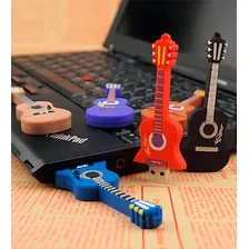 Pendrive 128 Gb Guitarra Foto mini 1