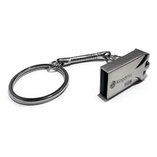 Pendrive 8gb 2.0 Com Chaveiro Metal Kingdrive Foto mini 1