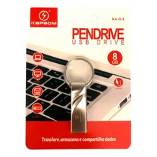 Pendrive 8gb Kapbom KA-G-8 Pen Max 2.0 Color Metal Foto mini 2