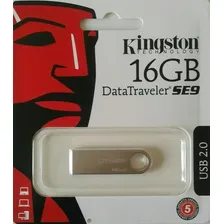 Pendrive Kingston DataTraveler SE9 DTSE9H 16GB 2.0 prateado Foto mini 4