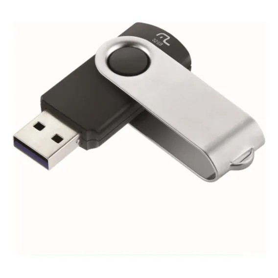 Pendrive Multilaser Twist 32gb cor preto Foto 1