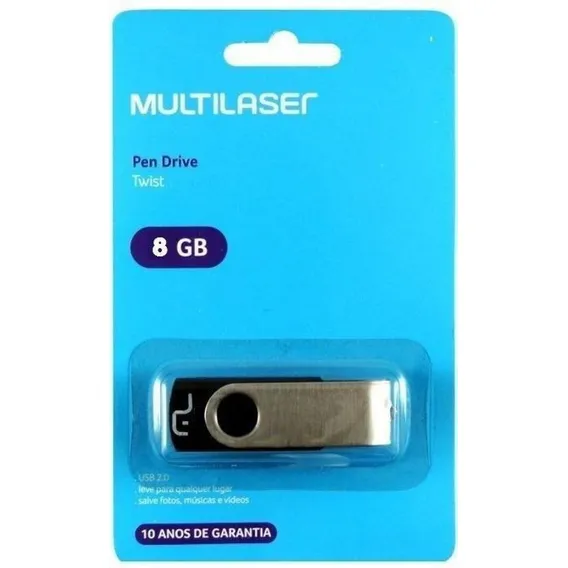 Pendrive Multilaser Twist 8gb Foto 1