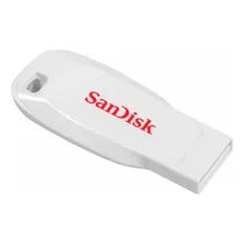 Pendrive SanDisk Cruzer Blade SDCZ50-016G-B35 16GB 2.0 branco Foto mini 2