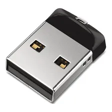 Pendrive SanDisk Cruzer Fit 32GB 2.0 preto Foto mini 2