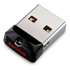 Pendrive SanDisk Cruzer Fit 32GB 2.0 preto Foto mini 1