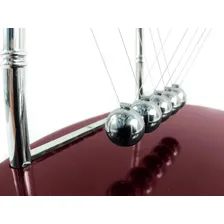 Pendulo Newton Oval Enfeite Decorativo Bolas De Metal Foto mini 4