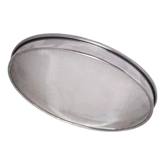 Peneira Inox 40cm Para Tapioca Fuba Farinha Foto 1