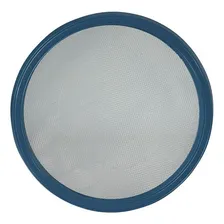 Peneira Mm Fuba 30cm Arame Aro Plastico Azul 22828 Foto  mini 1