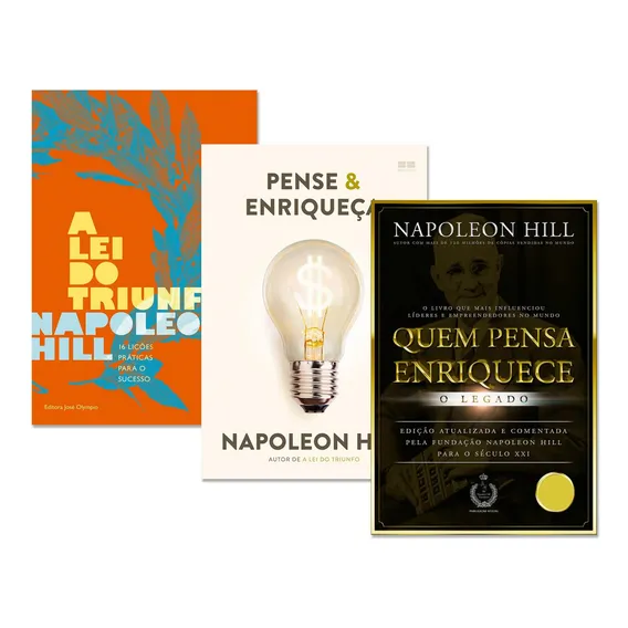 Pense & Enriqueça: Pense & Enriqueça, De Hill, Napoleon. Série Educação Financeira Editora Best Seller Ltda, Capa Mole, Edição 1 Em Português, 2019 Foto 1