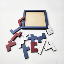 Pentaminó Puzzle Geométrico Racha Cuca Quebra Cabeça Foto mini 2