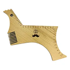 Pente Alinhador Barba E Bigode Alinhamento Perfeito Elegante Foto  mini 1