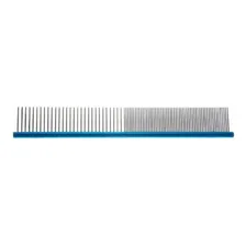Pente Alumínio Grande 30cm Han Lien Banho E Tosa, Petshop Cor Azul E Prata Foto mini 4