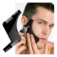 Pente Barba Régua Modelador Alinhador Foto mini 4