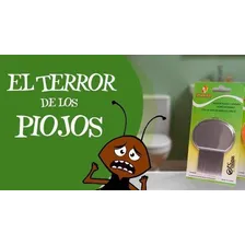Pente E Base De Aço Inox Piolhos Lêndeas Blister Atacado Foto mini 3