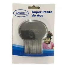 Pente Fino Inox Extrator De Piolhos E LĂȘndeas - Supermedy Foto mini 2