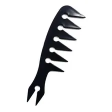 Pente Quiff Dimil Short Wicks Mechas 20,0cm Preto Foto mini 2