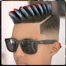 Pente Quiff Dimil Short Wicks Mechas 20,0cm Preto Foto mini 4