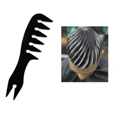 Pente Short Wicks Mechas Quiff Dimil Coruja Pequeno Profissi Foto mini 1