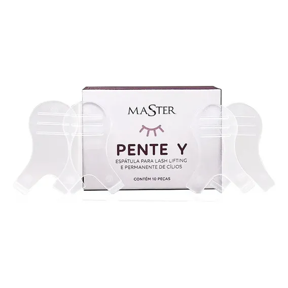 Pente Y Master Espátula Para Lash Lifting E Permanente 10un Foto 1
