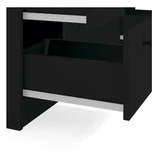 Penteadeira Ditália 7 Gav. Pe-80 Preto Kit Luz Camarim Foto mini 4