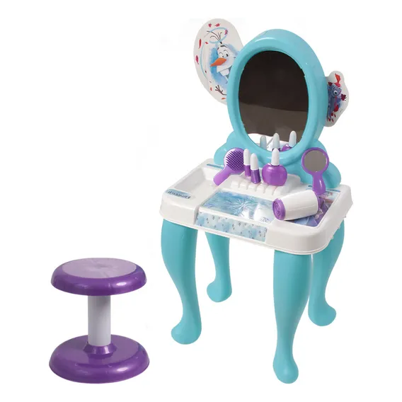 Penteadeira Infantil Camarim Frozen 2 Com Kit Acessórios Foto 1