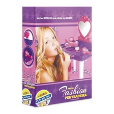 Penteadeira Infantil Fashion Cadeira E Acess贸rios Poliplac Foto mini 4