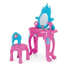 Penteadeira Princesa Brinquedo Com Banquinho+acess贸rios Foto mini 1