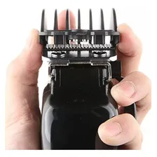 Pentes Metal Maquina Corte Cabelo P/ Wahl Cor Preto Foto mini  3