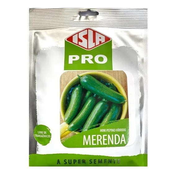 Pepino Híbrido Merenda - 526mg / 20 Sementes Foto 1