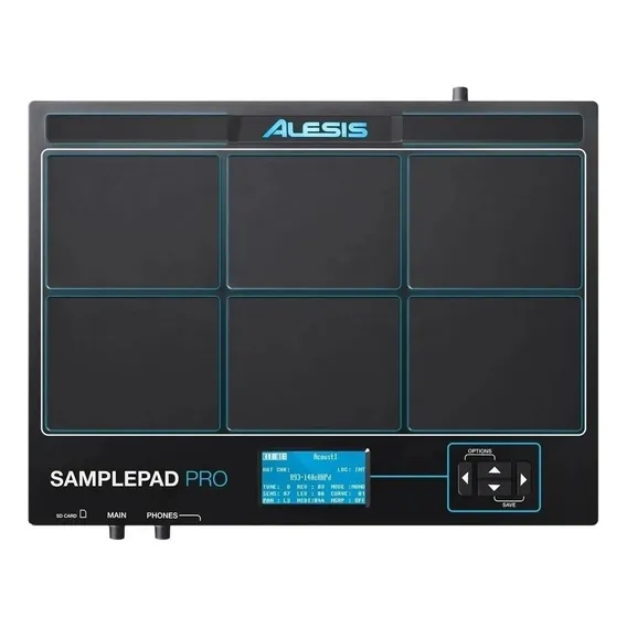 Percussão Eletrônica Alesis 8 Pads Sample Pad Pro Midi Led Foto 1