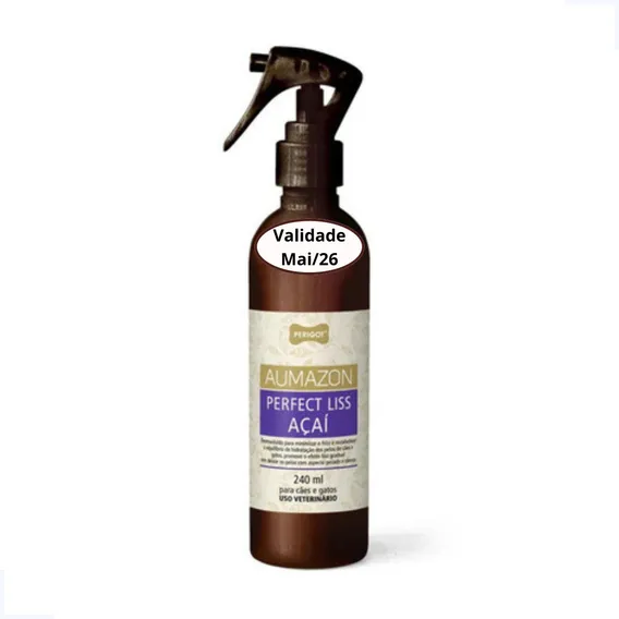 Perfect Liss Aumazon Açai Anti Frizz 240ml Perigot Pet Cães Foto 1