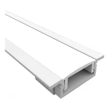 Perfil Aluminio Embutir Slim 1 Metro Para Fita Led Foto  mini 1