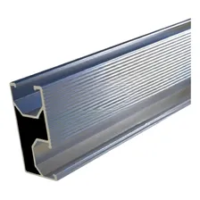Perfil Barra Trilho Linha C Placa Painel Solar 2,40m Kit 04 Foto mini  2