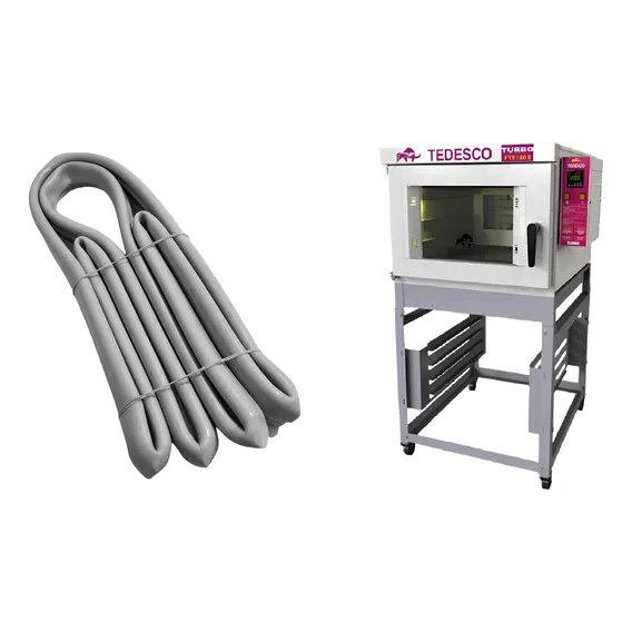 Perfil Borracha Silicone Forno Turbo Tedesco Ftt120 Foto 1