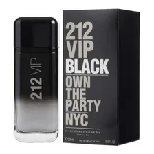Perfume 212 Vip Black Carolina Herrera EDP 100ML Foto mini 1