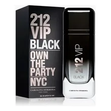 Perfume 212 Vip Black Masculino 100Ml Carolina Herrera Foto mini 1
