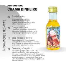 Perfume 50ml Chama Dinheiro Prosperidade Magia Riqueza Sorte Foto mini 4