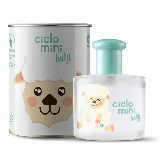 Perfume Água de Colônia Ciclo Mini Baby Beé 100ml Foto 1