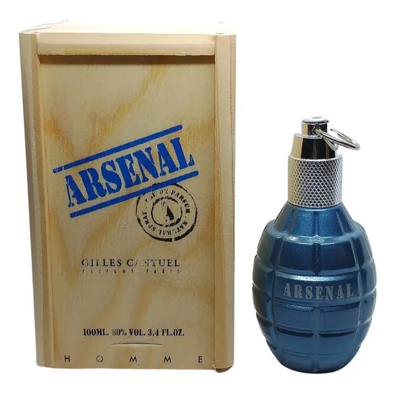 Perfume Arsenal Blue 100ml Edp Gilles Cantuel - 100 Foto 1