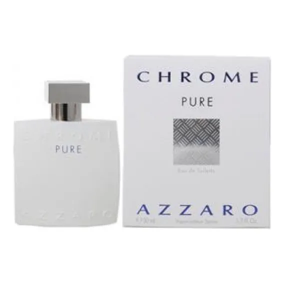 Perfume Azzaro Chrome Pure para homens 100ml Foto 1