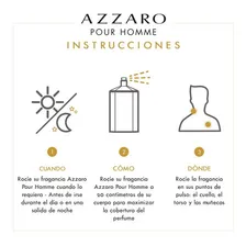 Perfume Azzaro Pour Homme L´eau Eau De Toilette 100ml Foto mini 4