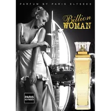 Perfume Billion Woman Feminino 100ml Paris Elysees Foto mini 4